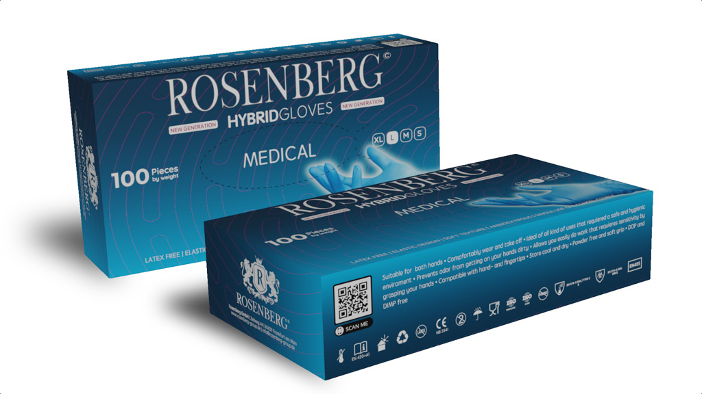 Rosenberg Hybrid Glove Medical_3D_2Packs
